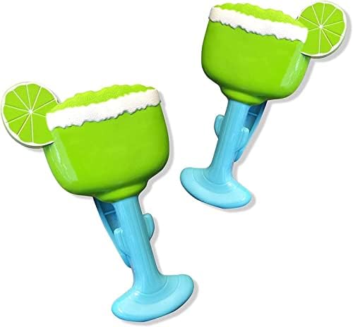 4 Conjunto 2x Copo verde de limão / 2x Toalha de toalha de praia de melanda Tamanho Jumbo para cadeira