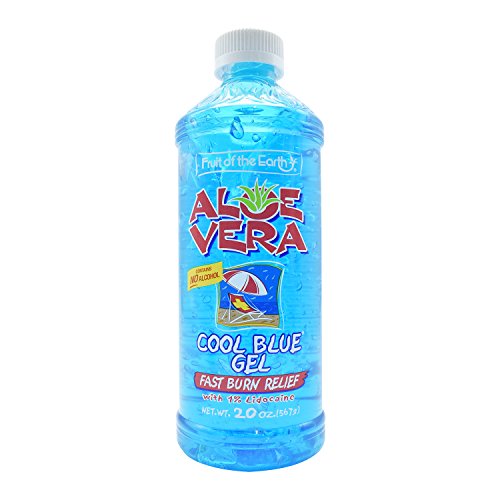 Fruto da Terra Aloe Vera Gel - Blue legal - 20 onças