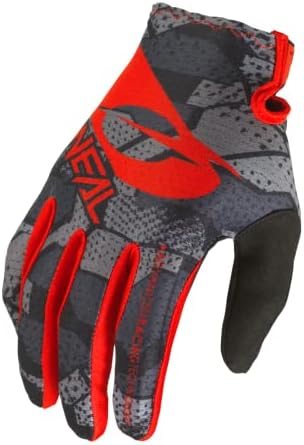Matrix Camo Glove, preto/vermelho 8