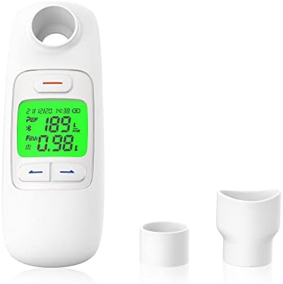 Medidor de fluxo de pico de Nascool com Spirômetro de App Bluetooth para asma Monitor da ASMA