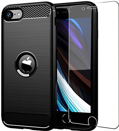 iPhone 8, iPhone7, iPhone SE 2020, Protetor de tela Folmeikat Silico Slim Choque Absorção Reforçada