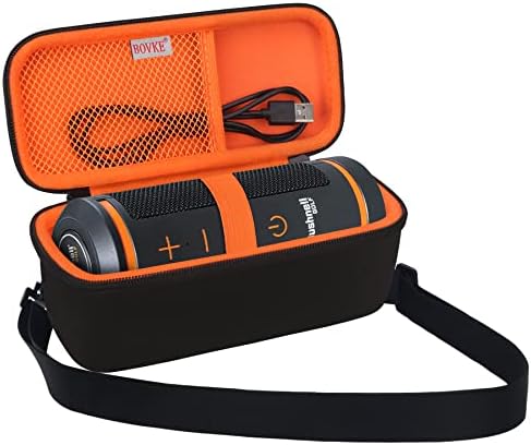 BOVKE CARRO COMPATÍVEL COM BUSHNELN WINGMAN GOLF GPS Bluetooth, bolso de malha extra para carregar