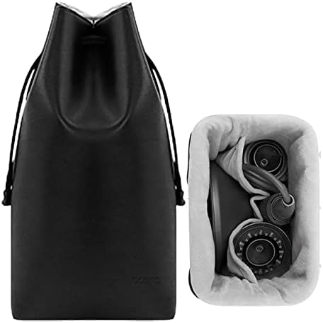 Rnondry PU Leather Travel Storage Bag compatível com Dyson Airwrap Styler, Organizador de armazenamento