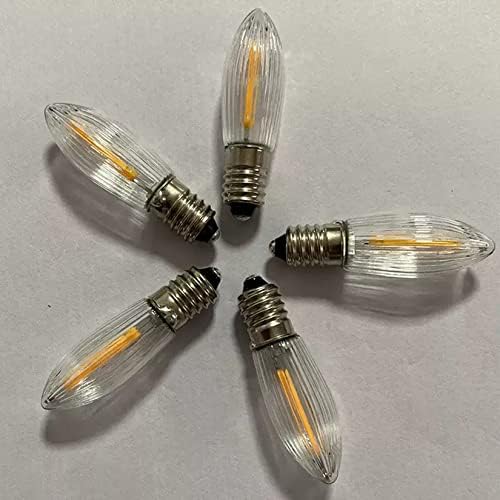 YDJOO E10 LED Bulbo 0,5W Bulbos de filamento LED Bulbos de vela de Natal Bulbo Led Bulbo Led