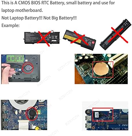 Bzbyczh CMOS Battery Compatível para Samsung Q25 TXC 1500 CMOS BATHER BIOS RTC