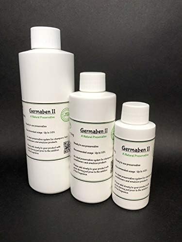 Germaben II 4 oz - Preservativo natural - Ótimo para preservação de produtos de cuidados pessoais