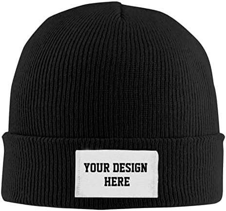 Chapéu de malha de malha personalizada chapéu de chapéu de inverno personalizado com seu nome