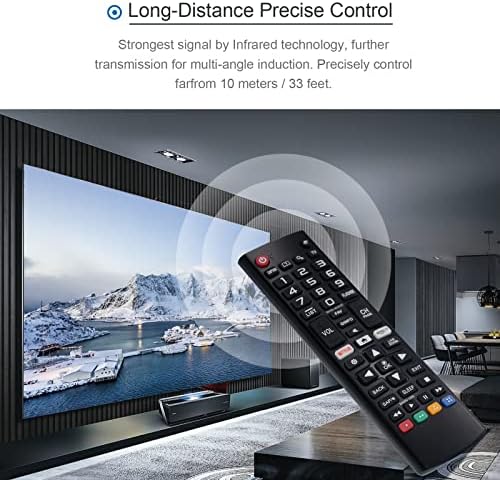 Substituição universal para controle remoto de TV LG para controle remoto LG para compatível com TV