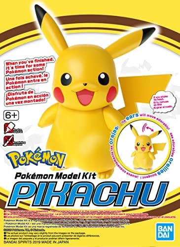Pokémon: kit de modelo Pikachu Bandai