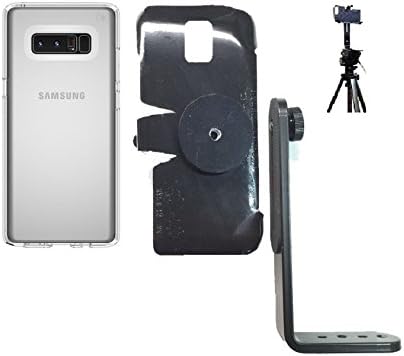 Montagem do tripé do SlipGrip projetada para Samsung Galaxy Note 8 Speck Presidio Clear Case