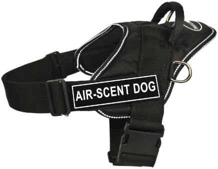 Dean e Tyler Fun Works arnês de cães de ar-ar, grande, se encaixa no tamanho: 32 polegadas a 42 polegadas, preto