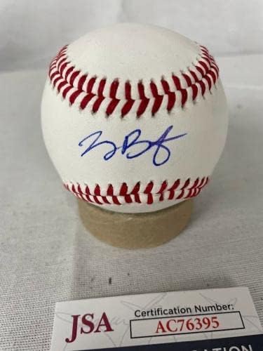 Joey Bart assinou o beisebol autografado JSA AC76395 - Bolalls autografados