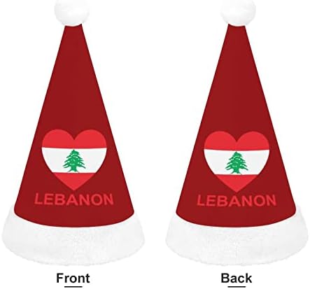 Amo o chapéu de natal do Líbano