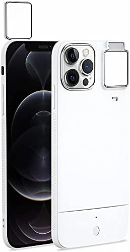 Caixa de telefone Luz de anel de selfie embutido, recarregável 3 modelo de efeito de telefone leve, capa de