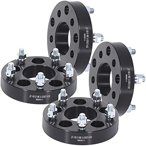 Adaptadores de espaçadores de roda de lutas 4PCs 4PCs 5 1,25 polegadas 5x4.5 1/2 pinos 71,5 mm espaçadores de rodas