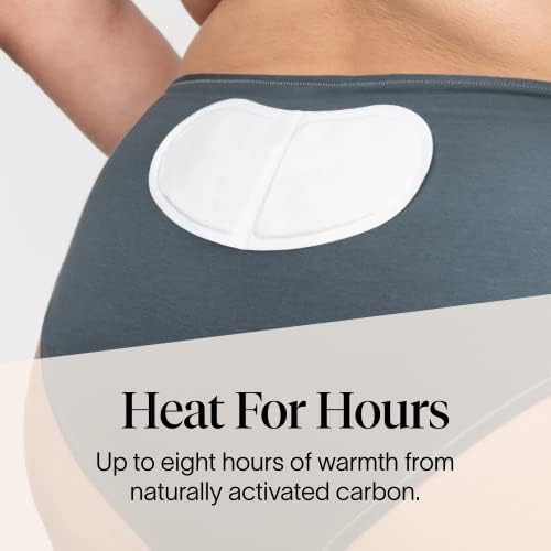 Cora Organic Cotton não applicador Tampon Multipack + Pacote de patch de alívio de calor