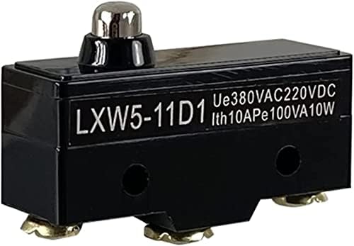 Interruptor de limite shubiao lxw5-11d1 botão de viagem micro limite interruptor 3 terminais de parafuso