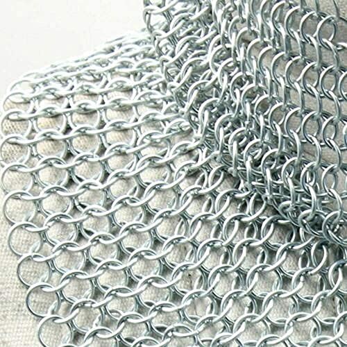 MedievalCrafts Chainmail Coif Aluminium-deco