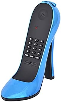 Takisk fixo fixo telefônico com fio Sapatos de salto alto formam telefone fixo com redial, indicador