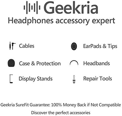 Guekria USB fones de ouvido curto cabo compatível com o Beats Fit Pro, estúdio Buds, Flex Charger, USB para USB-C