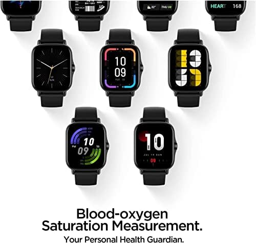 Funnybsg GTS 2E Alexa Integração Smartwatch 5 atm a bateria longa duração 24h 90 Modos esportivos Smart Watch