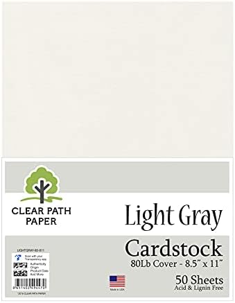 Pacote - 2 itens de cartolina - cinza claro - 8,5 x 11 polegadas - 80 lb; Limão Amarelo - 8,5 x 11 polegadas - Tampa