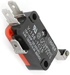 Aexit AC125V-2550V 15A Switches SPDT Momentary Roller Micro Switches Micro-Switch de alavanca de