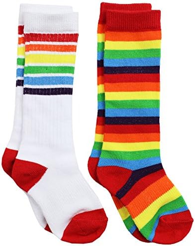 Judanzy Knee High Alto bebê, criança e meias infantis com suporte de arco
