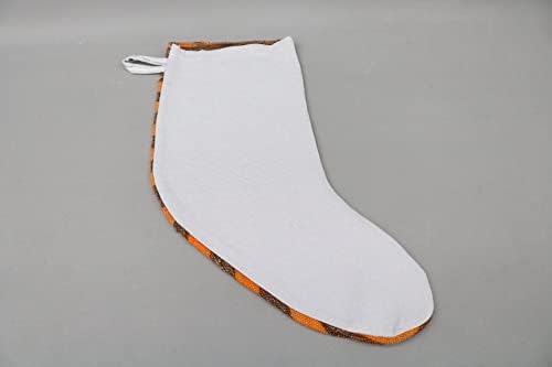Sarikaya travesseiro vintage meia de Natal, meia de natal, meia listrada de meias, decoração Kilim,