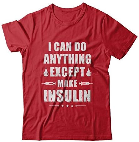 Teesnow Eu posso fazer qualquer coisa, exceto fazer camisa de camisa diabética de insulina