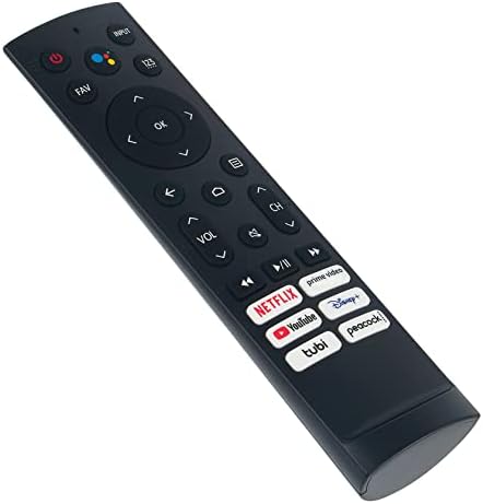 Allimity ERF3A90 Substituiu o controle remoto adequado para a série Smart TV Smart U7H U7H e 75A6H 70A6H 65A6H