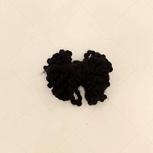 Chengyida 30g Frases de lã encaracoladas - Cabelos de lã, pêlos de disputa de bonecas