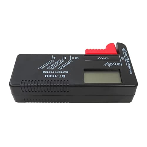 Verificador de bateria Digital LCD Volt Tester Cell AA AAA C D 9V Button Universal Battery Tester