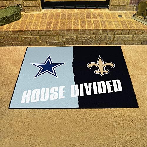Fanmats NFL Unissex-Adult House Divided Mat