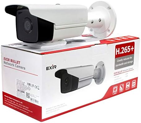 Câmera IP IP de 8MP H.265 DS-2CD2T85FWD-I8 Câmera de segurança da cúpula de segurança construída no