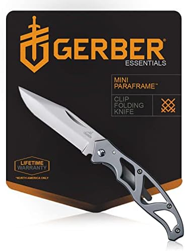 Gerber Gear 22-48485 Mini-bolso paraframe, lâmina de borda fina de 2,2 polegadas, aço inoxidável