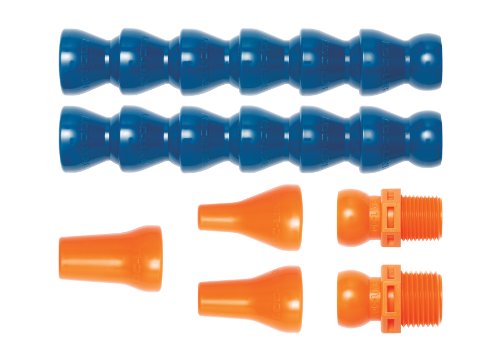 LOCL -LINE - 50813 Kit de montagem de mangueira de refrigeração, copolímero acetal, 7 peças, ID da
