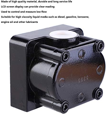 Medidor de sensor de água de fluxo de hurrise, medidor de óleo de fluxo de fluxo diesel de 1/2 de 1/2 do medidor