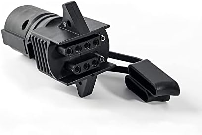 Ikare Truck Connector 7 Way Round para 4 pinos 5 pinos Trailer Adaptador de luz Trailer RV Conectores