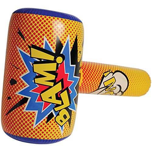 U. S. Toy In407 Superhero Bopper Inflar, 30 x 17