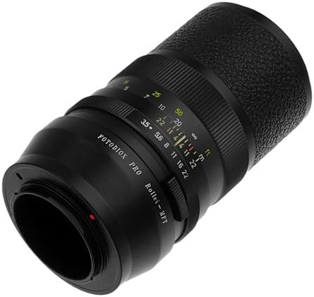 Adaptador de montagem da lente Fotodiox Pro, para lente Rollei 35mm para o Olympus Panasonic Micro Quatro Terceiro
