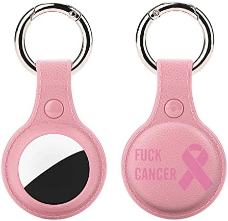 Foda -se Cancer TPU Caso para Airtag com Chaves Proteção Tag Tag Finder Rastreador Acessórios para Acessórios