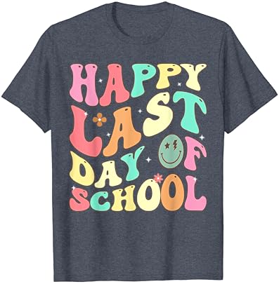 T-shirt de graduação do aluno do aluno do último dia do ensino do ensino