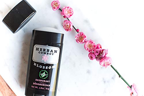 Herban Cowboy - Natural para sua desodorante Bust Blossom - 2,8 onças.