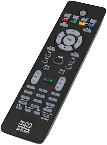 PERFASCIN Replacement Remote 3IN1 NF801UD NF804UD NF805UD Fit for Magnavox TV 32MD359B 32MD359B/F7 32MF301B 32MF301B/F7
