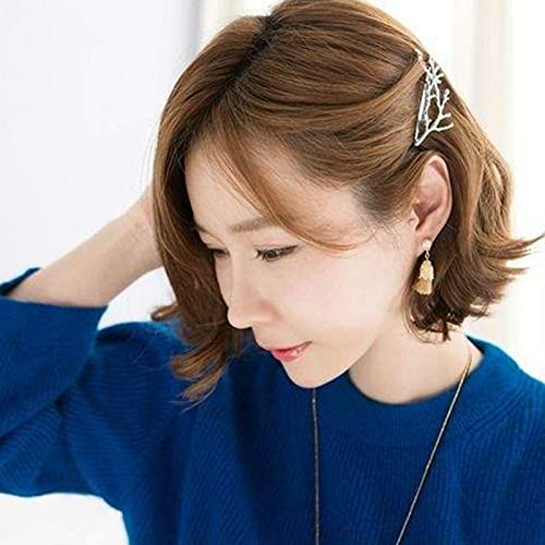 2023 VERSÃO DE EAR NOVA BRANÇO BANGS CLIPE Hairpin Hairpin Hairpin lateral coreano clipe de clipe de clipe de