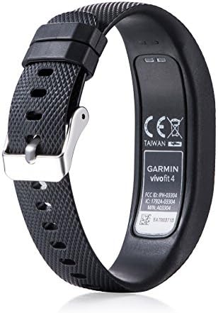 QGHXO Band for Garmin Vivofit 4, Sold Silicone Substituiy Watch Band Strap for Garmin Vivofit 4 Atividade