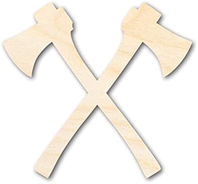 Eixos de madeira inacabados Forma - Criano Viking Medieval - Até 36 DIY 3 / 1/8