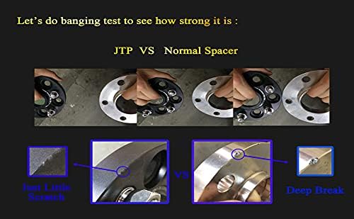 JTP 2pcs 20mm Spacer de roda segura 5x114.3 Fit para Hyundai Genesis, Mistra, Sonata, Tucson, XG, I30, I40, I45,