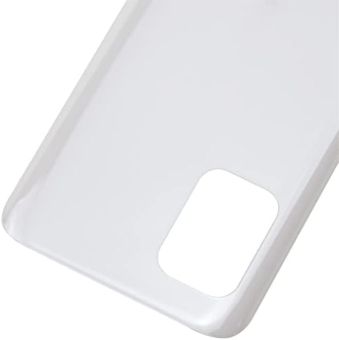 Substituição do painel traseiro de vidro de vidro branco para a ASUS ZenFone 8 com kit de ferramentas